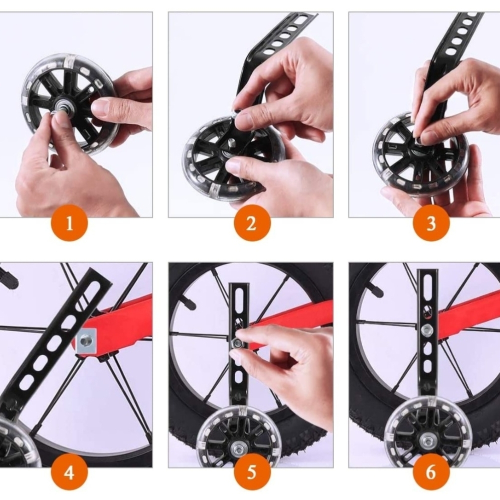 New kid's bicycle  adjustable training whe… - Picture 3 of 3
